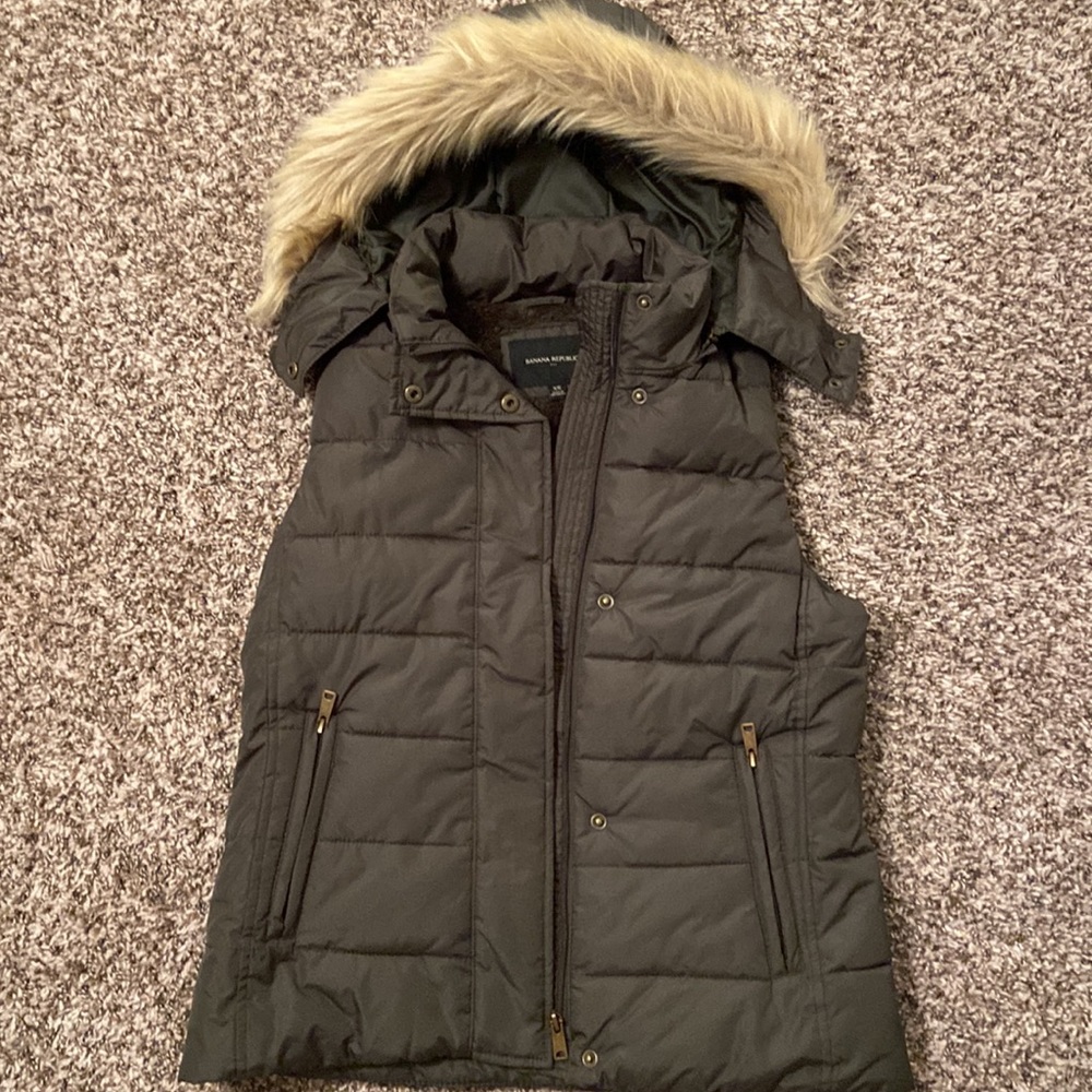 Banana Republic down vest